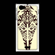 Coque Sony Xpéria J Tatouage Maori 6