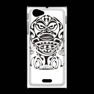 Coque Sony Xpéria J Tatouage polynésien 1