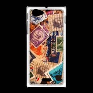 Coque Sony Xpéria J Timbres USA