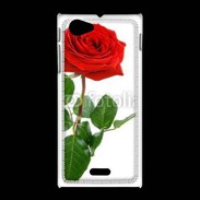 Coque Sony Xpéria J Rose rouge 2
