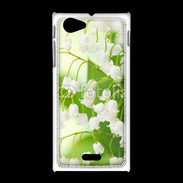 Coque Sony Xpéria J Muguet