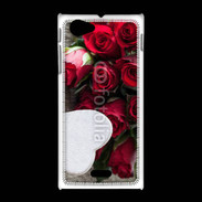 Coque Sony Xpéria J Bouquet de rose