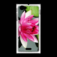 Coque Sony Xpéria J Fleur de nénuphar