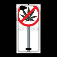 Coque Sony Xpéria J Cannabis interdit