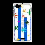 Coque Sony Xpéria J Drapeau Uruguay cannabis