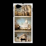 Coque Sony Xpéria J Vintage Paris 6