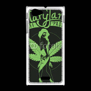 Coque Sony Xpéria J Vintage Mary jane