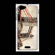 Coque Sony Xpéria J Vintage Tower Bridge 800