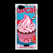 Coque Sony Xpéria J Vintage Cupcake 780