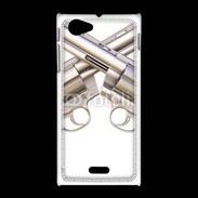 Coque Sony Xpéria J Double revolver