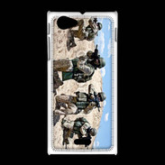 Coque Sony Xpéria J Squad de militaire