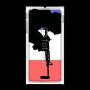 Coque Sony Xpéria J Soldat français