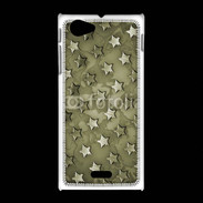 Coque Sony Xpéria J Militaire grunge