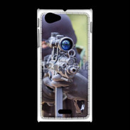 Coque Sony Xpéria J Soldat tireur d'élite