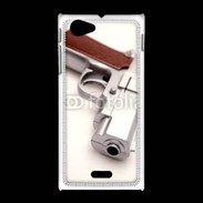 Coque Sony Xpéria J Pistolet 75