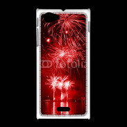 Coque Sony Xpéria J Feu d'artifice 4 