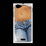Coque Sony Xpéria J Mode jean's