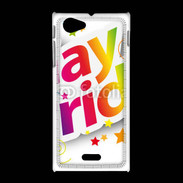 Coque Sony Xpéria J Gay Pride
