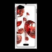 Coque Sony Xpéria J Rubis 