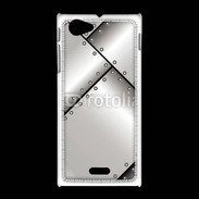 Coque Sony Xpéria J Tôle métallique