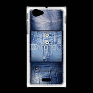 Coque Sony Xpéria J Jean's en folie