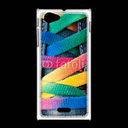Coque Sony Xpéria J Lacet de chaussure fashion