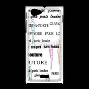 Coque Sony Xpéria J Mode et haute couture