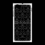 Coque Sony Xpéria J Fond noir fashion 5