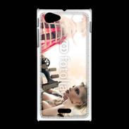 Coque Sony Xpéria J Haute couture 