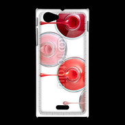 Coque Sony Xpéria J Vernis à ongles