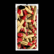 Coque Sony Xpéria J Rouges à lèvres 2