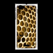 Coque Sony Xpéria J Trous dorés