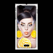Coque Sony Xpéria J Lolita lollipops