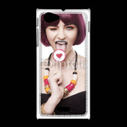 Coque Sony Xpéria J Lolita lollipops 4