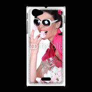 Coque Sony Xpéria J lolita candy