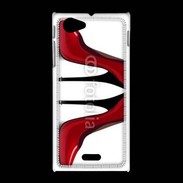 Coque Sony Xpéria J Escarpins