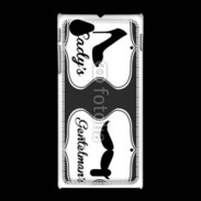 Coque Sony Xpéria J Lady's gentleman's