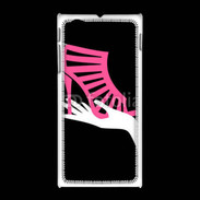 Coque Sony Xpéria J Sandale rose soldée
