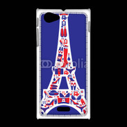Coque Sony Xpéria J Tour Eiffel fashion