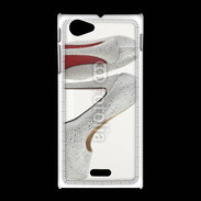 Coque Sony Xpéria J Escarpins semelles rouges 6