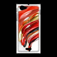 Coque Sony Xpéria J File indienne d'escarpins