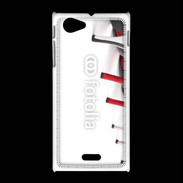 Coque Sony Xpéria J File indienne d'escarpins 2