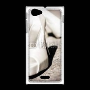 Coque Sony Xpéria J Escarpins de mariée