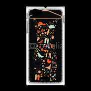 Coque Sony Xpéria J Stylisme 250