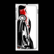 Coque Sony Xpéria J Voiture noire