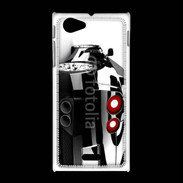 Coque Sony Xpéria J Voiture de course noire