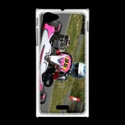 Coque Sony Xpéria J karting Go Kart 1