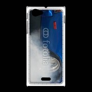 Coque Sony Xpéria J Roue en feu dragster 7