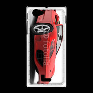 Coque Sony Xpéria J Red sport car 500