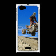 Coque Sony Xpéria J Saut en quad